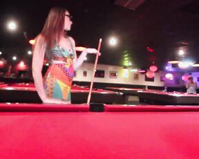 Melanie Hicks Fucked at Pool Hall